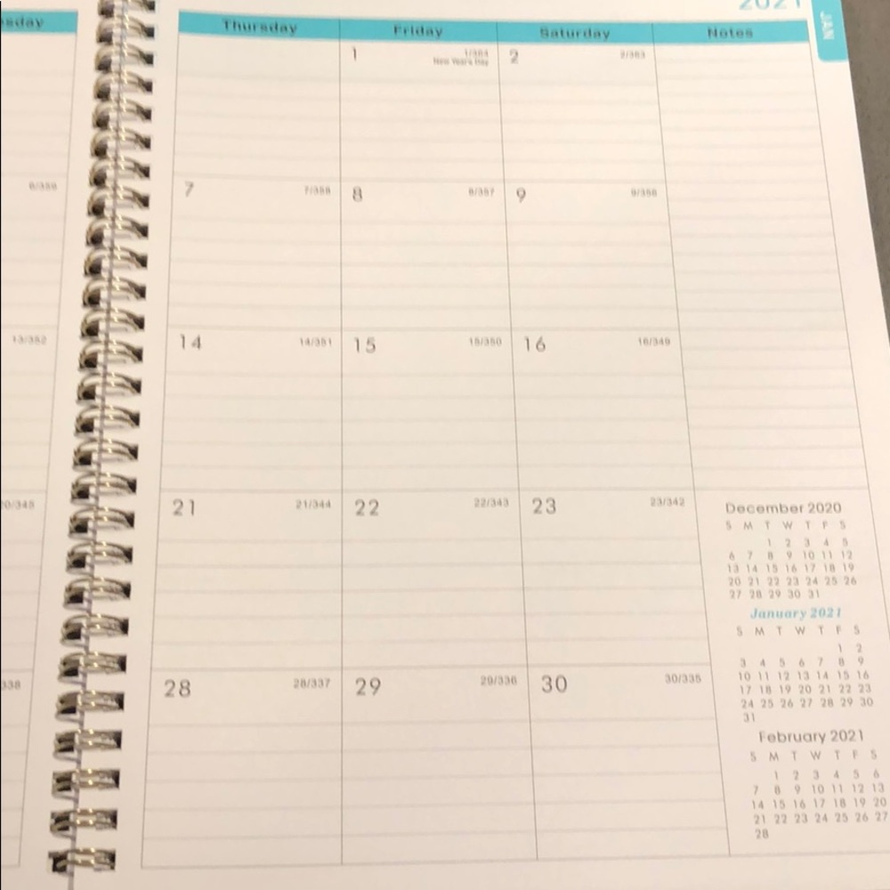 Beautiful 2021 planner - Picture 7 of 9